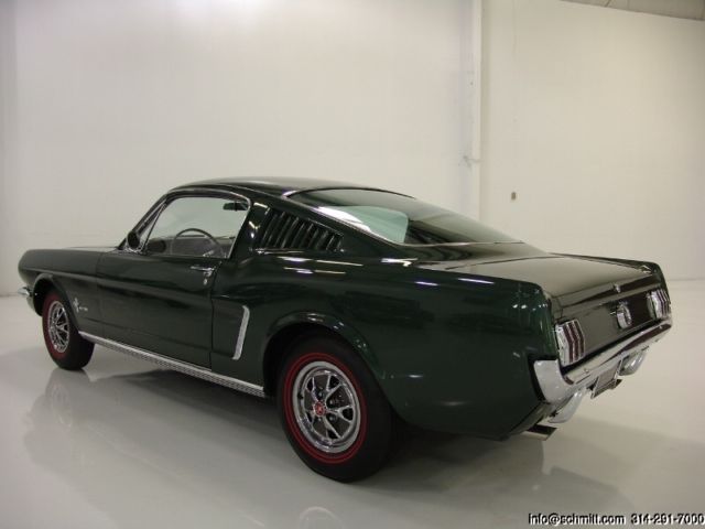 1965 Ivy Green Ford Mustang Hatchback
