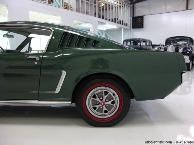 1965 Ivy Green Ford Mustang Hatchback