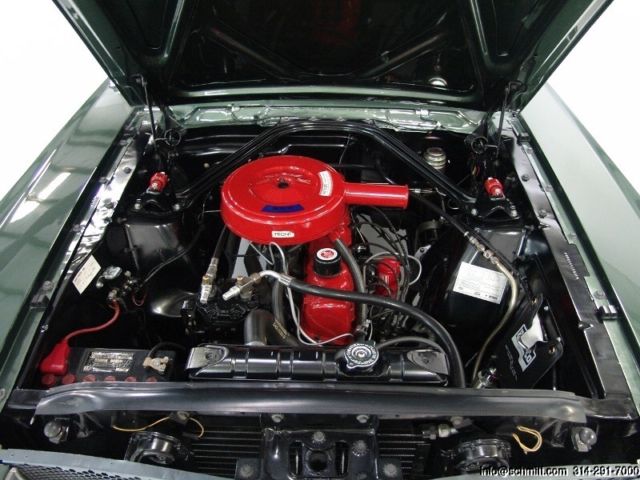1965 Ivy Green Ford Mustang Hatchback
