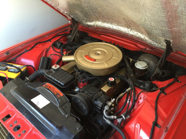 1965 Red Ford Thunderbird Hardtop