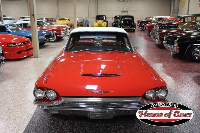 1965 Red Ford Thunderbird Convertible