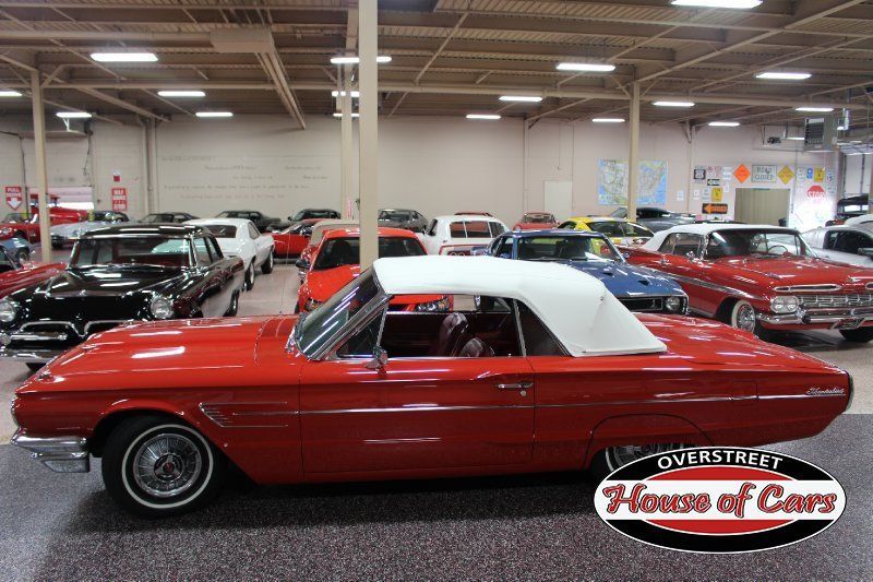 1965 Red Ford Thunderbird Convertible