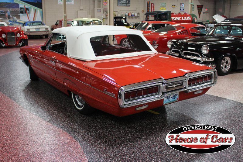 1965 Red Ford Thunderbird Convertible