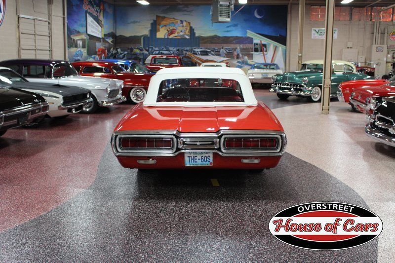 1965 Red Ford Thunderbird Convertible