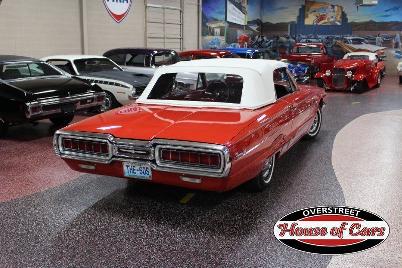 1965 Red Ford Thunderbird Convertible