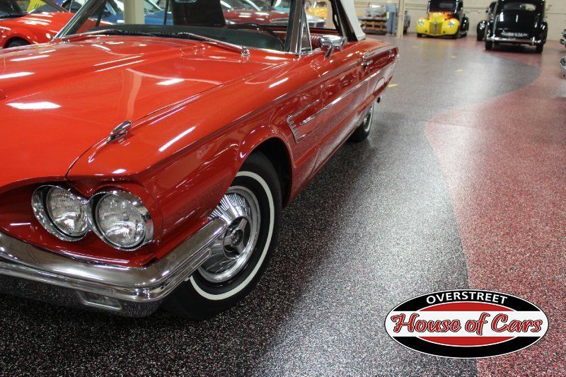 1965 Red Ford Thunderbird Convertible