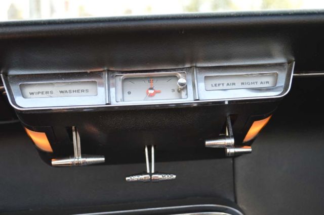 1965 White Ford Thunderbird Convertible