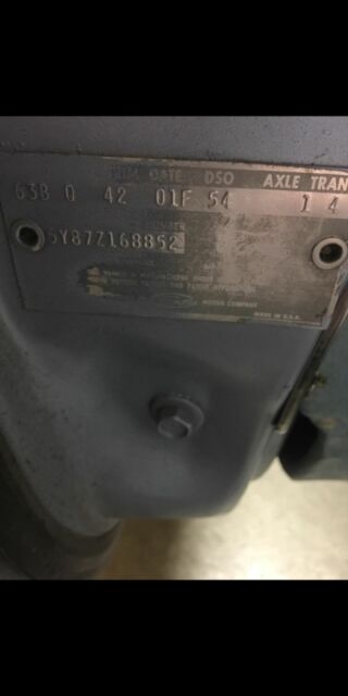 1965 Blue Ford Thunderbird Coupe