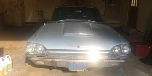 1965 Blue Ford Thunderbird Coupe