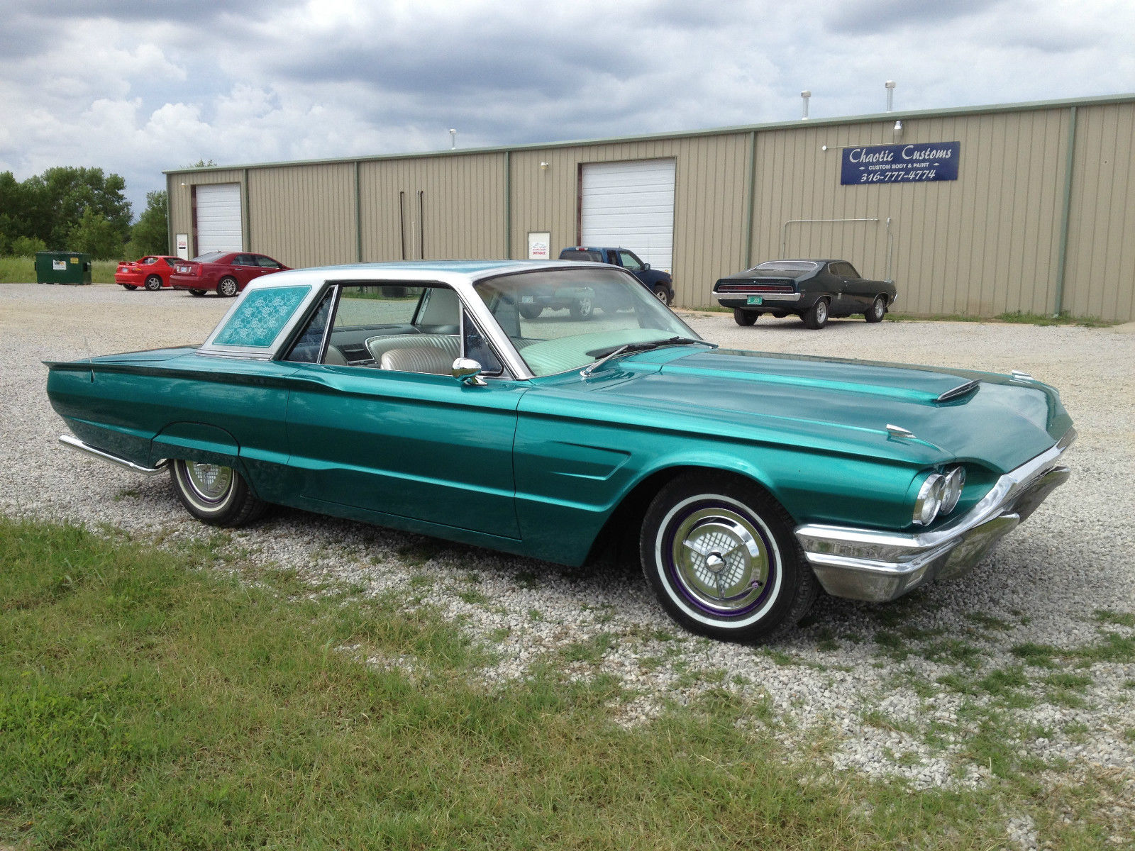 1965 Turquoise Ford Thunderbird Coupe