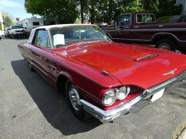 1965 Burgundy Ford Thunderbird --