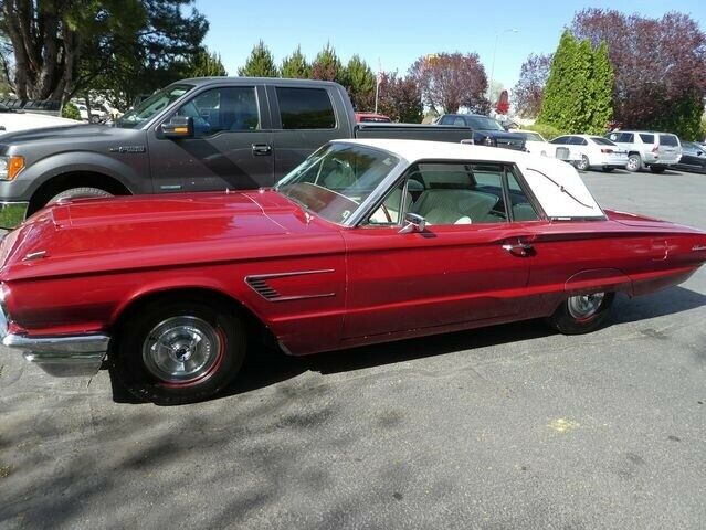 1965 Burgundy Ford Thunderbird --