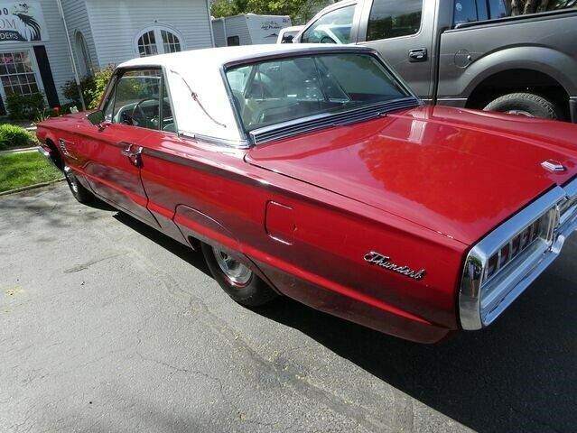 1965 Burgundy Ford Thunderbird --