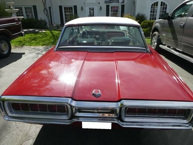 1965 Burgundy Ford Thunderbird --