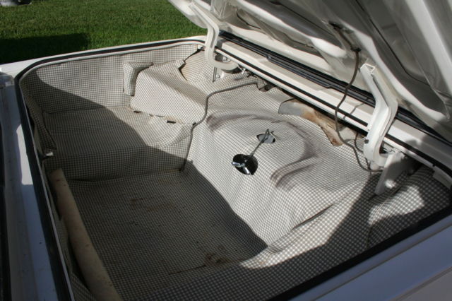 1965 White Ford Thunderbird