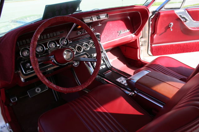 1965 White Ford Thunderbird