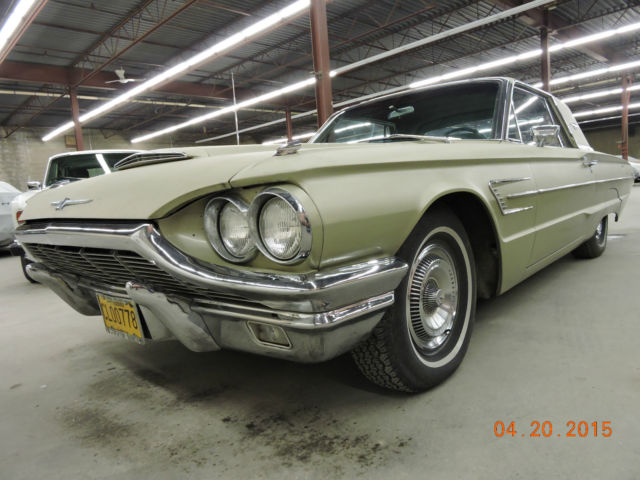 1965 Green Ford Thunderbird Coupe