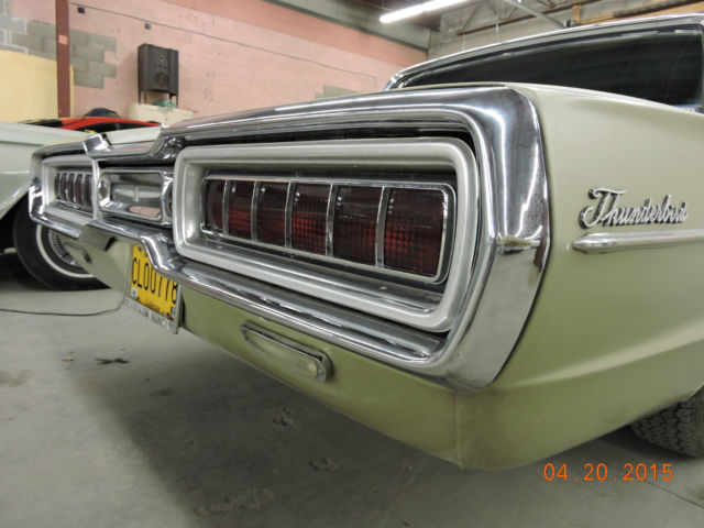 1965 Green Ford Thunderbird Coupe