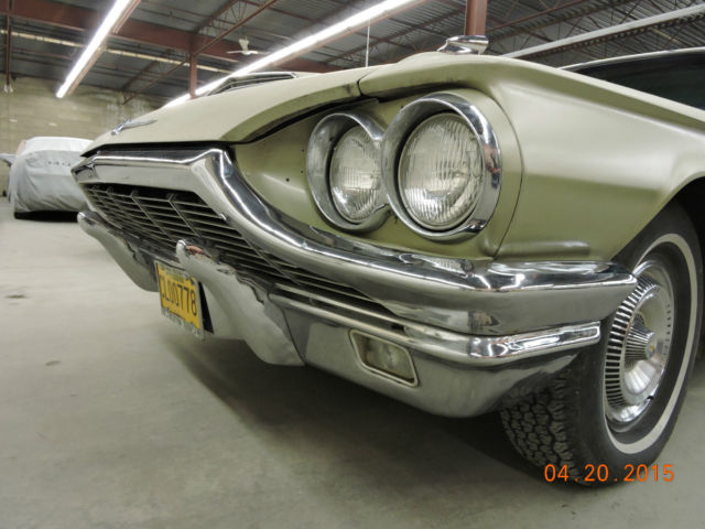 1965 Green Ford Thunderbird Coupe