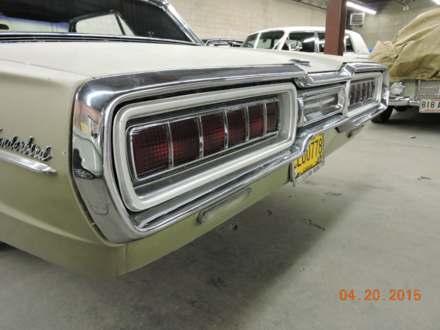 1965 Green Ford Thunderbird Coupe