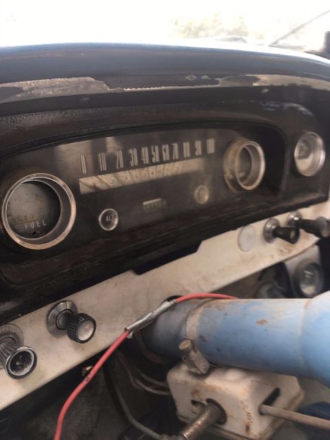 1965 Black Ford F-100 single cab