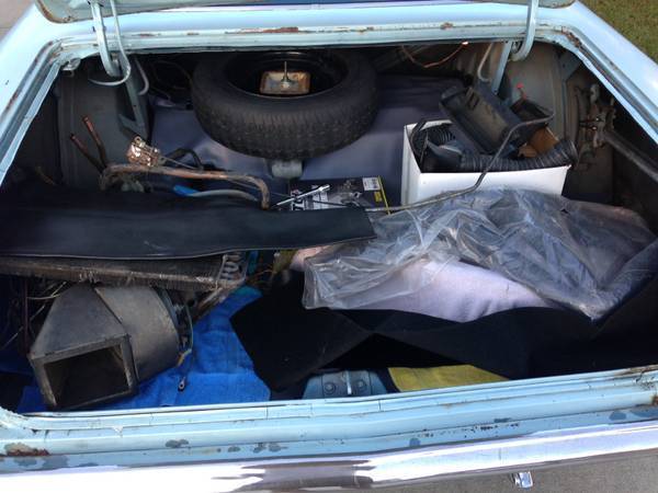 1965 Blue Plymouth Fury Coupe