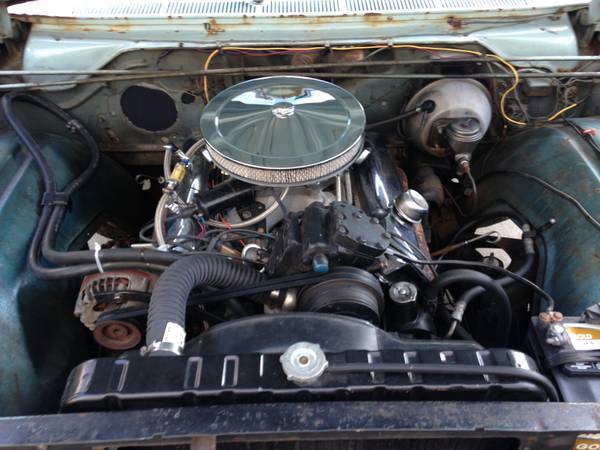 1965 Blue Plymouth Fury Coupe