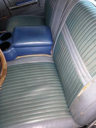 1965 Blue Plymouth Fury Coupe