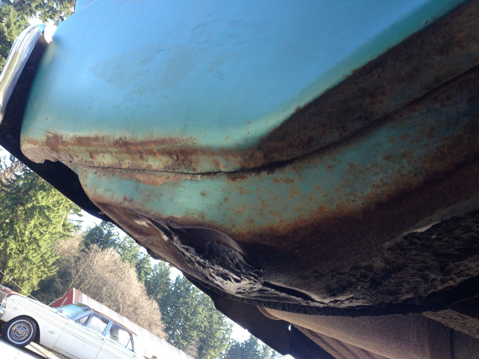 1965 Blue Ford Falcon Wagon