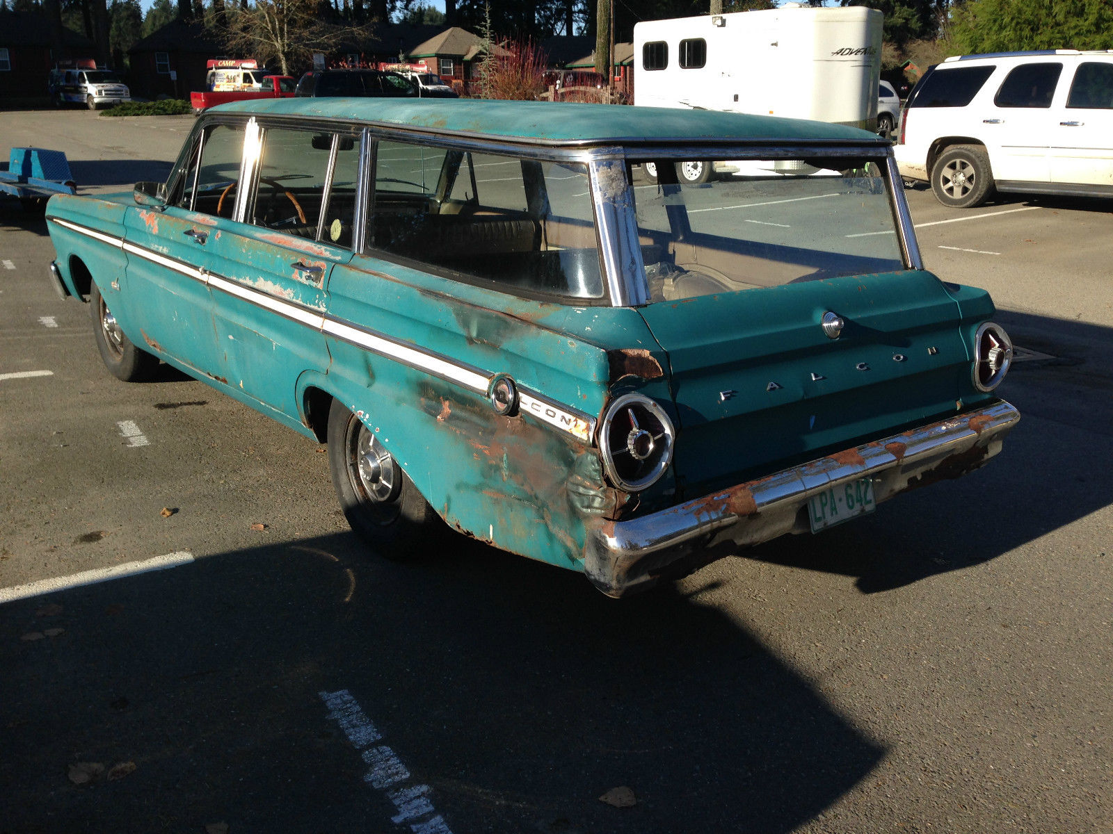 1965 Blue Ford Falcon Wagon