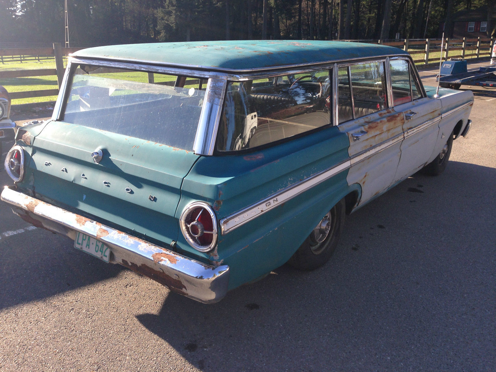 1965 Blue Ford Falcon Wagon