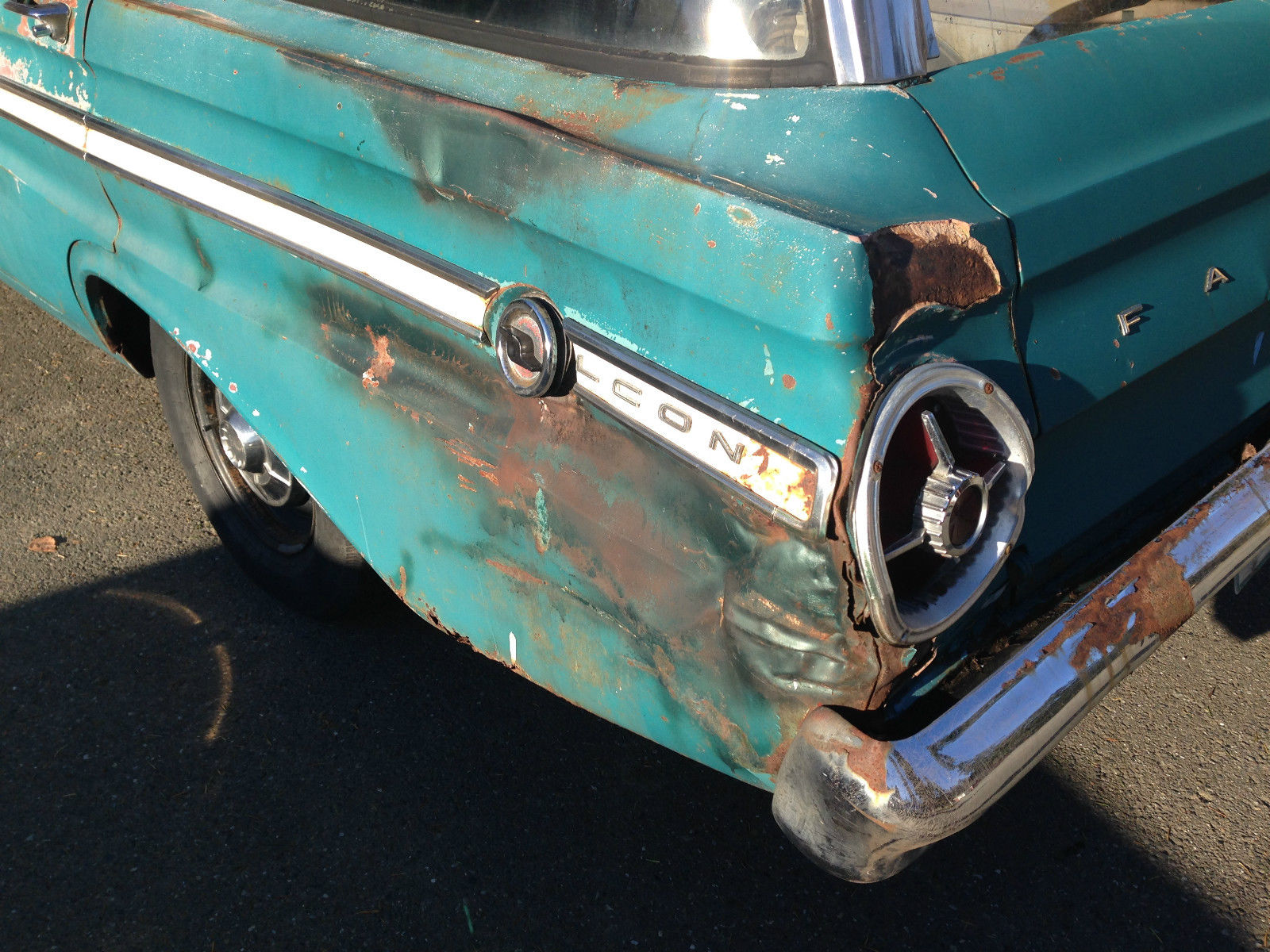 1965 Blue Ford Falcon Wagon