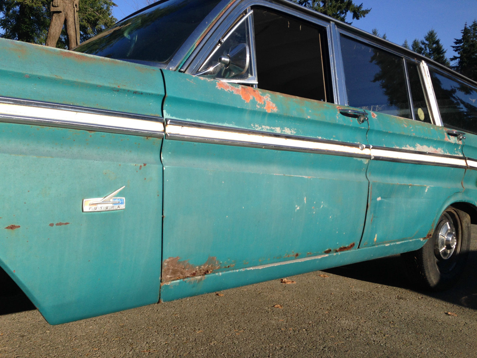 1965 Blue Ford Falcon Wagon