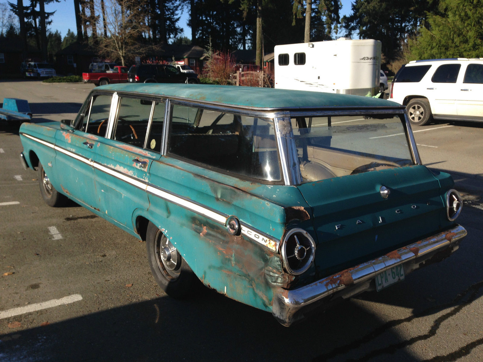 1965 Blue Ford Falcon Wagon