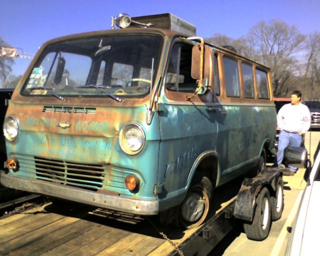 1965 Green Chevrolet G10 Van Van