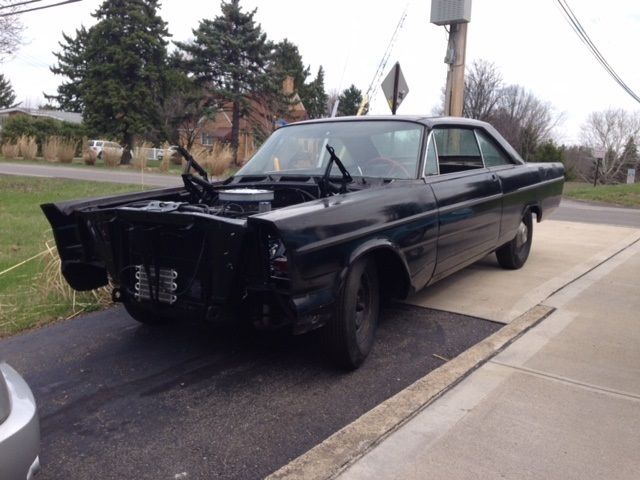 1965 Black Ford Galaxie Fastback
