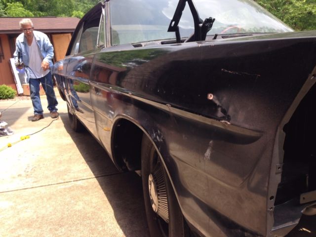 1965 Black Ford Galaxie Fastback