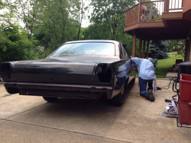 1965 Black Ford Galaxie Fastback