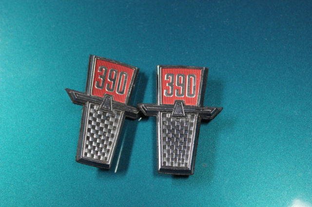 1965 Black Ford Galaxie Fastback