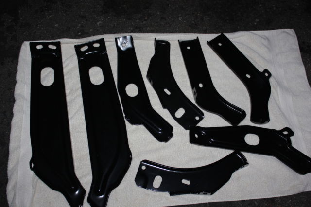 1965 Black Ford Galaxie Fastback