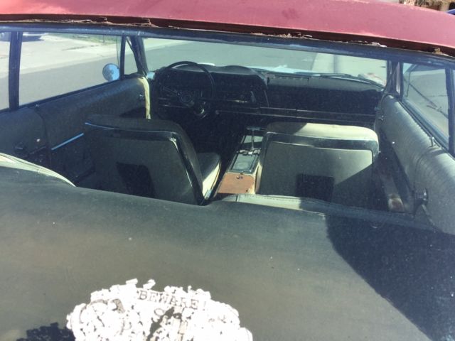 1965 Burgundy Ford Galaxie Coupe