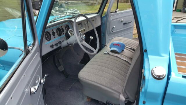 1965 Blue GMC 1000 Series Standard Cab Pickup