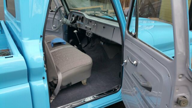 1965 Blue GMC 1000 Series Standard Cab Pickup