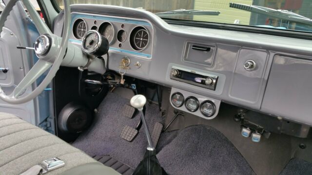 1965 Blue GMC 1000 Series Standard Cab Pickup