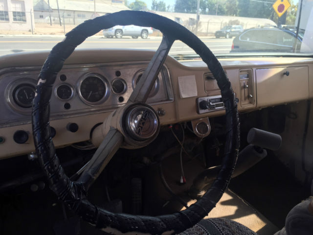 1965 Orange Chevrolet Suburban SUV