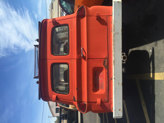 1965 Orange Chevrolet Suburban SUV