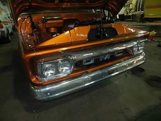 1965 Orange GMC Suburban U/K