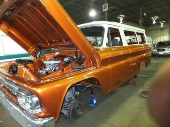 1965 Orange GMC Suburban U/K