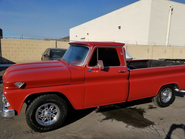 1965 Red Chevrolet C-10 Standard Cab Pickup