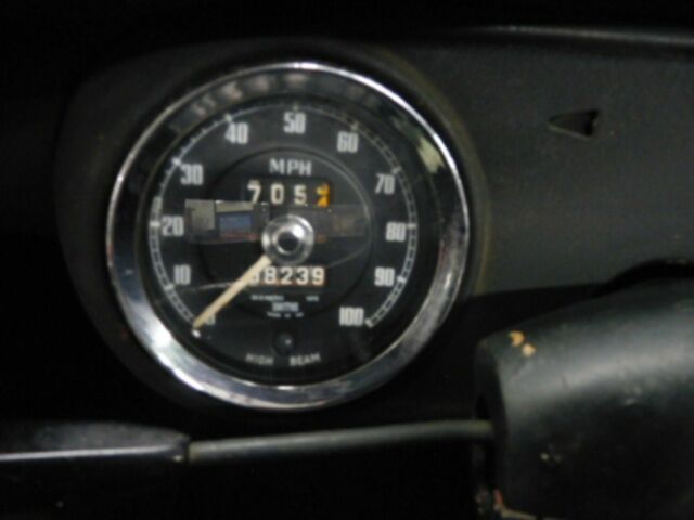 1965 Green Austin Healey Sprite Convertible